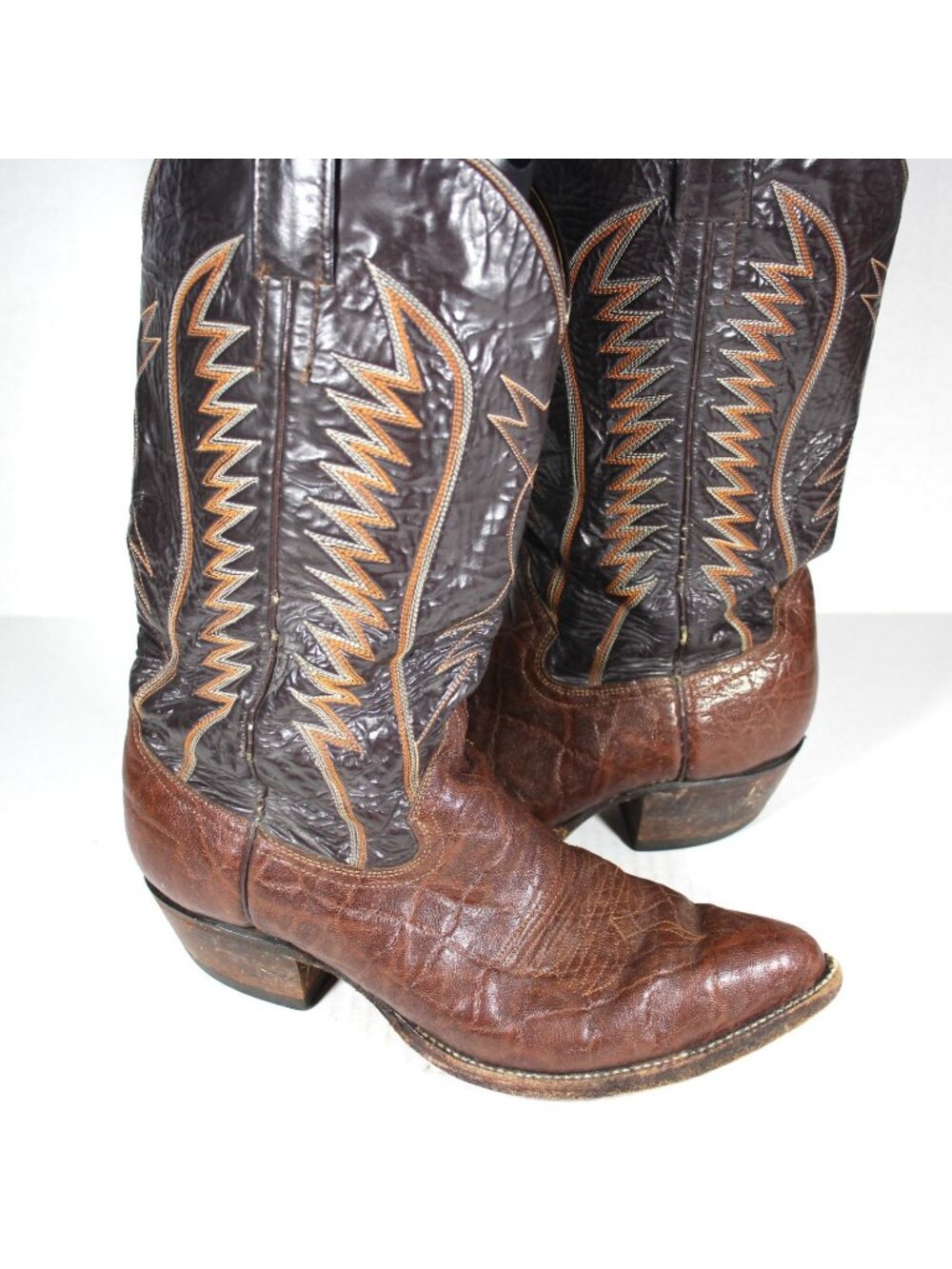 Vintage Cowtown Western Cowboy Boots Mens 9.5 A1510 C1258